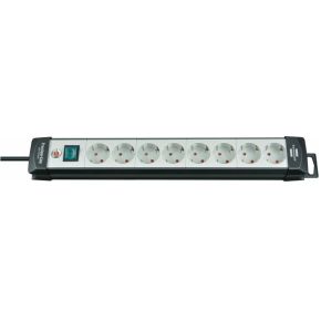 Brennenstuhl Premium-Line 1951580100 Mountable Power Strip, x8 Schuko, 3m