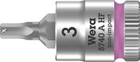 Wera 05003332001 Inbus Dopsleutel-bitinzet 3 mm 1/4 (6.3 mm) Afmeting, lengte: 28 mm