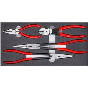 Knipex Zangen-Set KFZ 4tlg.Schaumeinlage