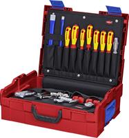 Knipex L-BOXX 00 21 19 LB S Sanitair Gereedschapskoffer (met inhoud) 52-delig (l x b x h) 357 x 442 x 151 mm