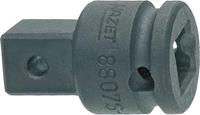 HAZET Schlag-, Maschinenschrauber-Adapter 8807S - Vierkant hohl 10 mm (3/8 Zoll) - Vierkant massiv 12,5 mm (1/2 Zoll)