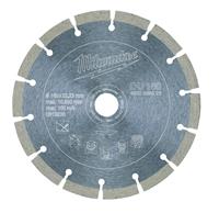 Milwaukee DU 180 Diamantdoorslijpschijf - 180 x 22,23 x 2,4mm - Universeel