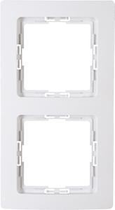 Afdekking Kopp 308502004 2-voudig Frame Arctisch-wit