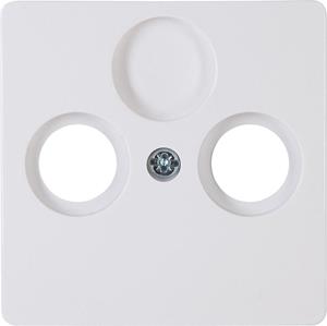 kopp HK05 antennecontactdoos TV/Radio wit glanzend
