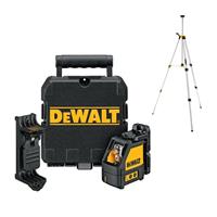 Dewalt DW088CGTRI groene zelfnivellerende Kruislijnlaser + Statief DE0881-XJ