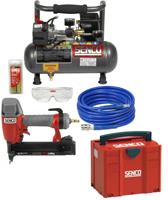 Senco PC0972EUPS PC1010 Compressor starterkit - 300W - 8 bar - 3,8L