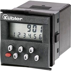 Kübler 6.901.010.820 901 LCD-Vorwahlzähler, Addierend oder subtrahierend (Batterie)