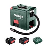 Metabo AS 18 L PC Akku Sauger 18V 7,5L ( 602021000 ) + 2x Akku 5,2Ah + Ladegerät