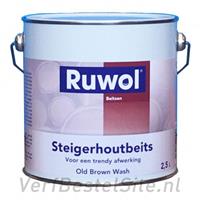 Ruwol Steigerhoutbeits Black Wash 2,5 ltr