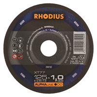 Rhodius RHODIUS 208700 Doorslijpschijf recht 125 mm 1 stuk(s) Staal