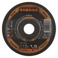 Trennscheibe XT70 115 x 1,5mm ger. Rhodius