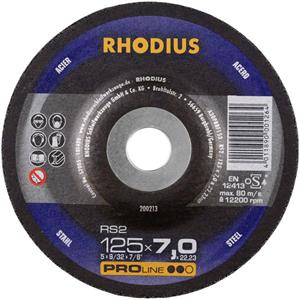 Rhodius PROline ll RS2 Afbraamschijf - 230 x 22,23 x 7mm - Staal (10st)