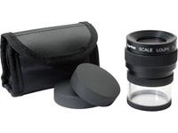 idealtek Ideal Tek M12071 Vergrootglas Met meetscala Vergrotingsfactor: 7 x Lensgrootte: (Ø) 25 mm Zwart