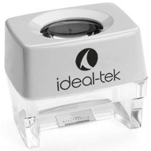 idealtek Ideal Tek 818-01 Standloep Vergrotingsfactor: 8 x Lensgrootte: (Ø) 24 mm Wit