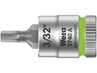 Wera 05003381001 Inbus Dopsleutelinzetstuk 1/4 (6.3 mm) Afmeting, lengte: 28 mm