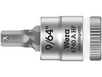 Wera 05003384001 Inbus Dopsleutelinzetstuk 9/64 1/4 (6.3 mm) Afmeting, lengte: 28 mm