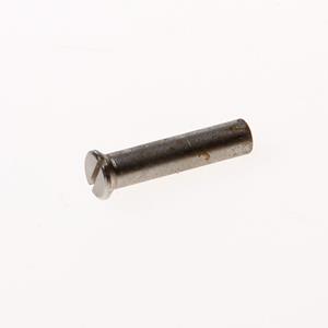 Patenthulsmoer messing vernikkeld M4 x 22.5mm