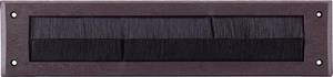 Brievenbusborstel 340x80 bruin