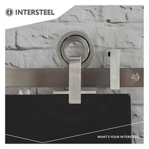 Intersteel Schuifdeursysteem 2 meter, hangrollen met ope