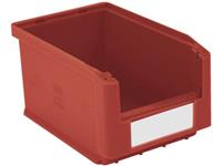 noname 383985 Sichtlagerkasten lebensmittelgeeignet (B x H x T) 150 x 125 x 230mm Rot 20St.