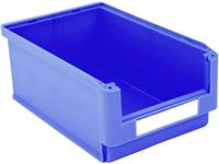 noname 384467 Sichtlagerkasten lebensmittelgeeignet (B x H x T) 315 x 200 x 500mm Blau 6St.