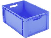 noname 1658362 Stapelbehälter Ergonomic lebensmittelgeeignet (L x B x H) 600 x 400 x 270mm Blau 1St.