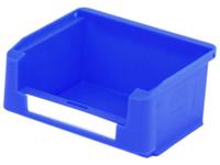 noname 102654 Sichtlagerkasten lebensmittelgeeignet (B x H x T) 102 x 50 x 85mm Blau 60St.