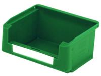 noname 102657 Sichtlagerkasten lebensmittelgeeignet (B x H x T) 102 x 50 x 85mm Grün 60St.