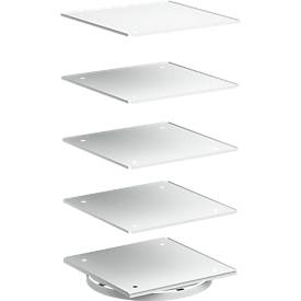 treston Drehständer (B x H) 800mm x 1680mm Grau 1St.