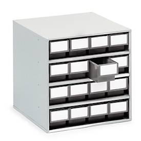 treston Lagermagazin (B x H x T) 400 x 395 x 400mm Lichtgrau, Grau 1St.