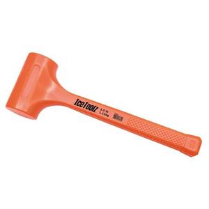 icetoolz rubberen hamer 35,5 cm 1100 gram oranje