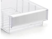 Treston 527498 Kleinteilebehälter (B x H x T) 92 x 82 x 400mm Transparent 30St.