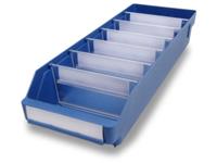 Regalkasten lebensmittelgeeignet (B x H x T) 180 x 95 x 500mm Blau 20St.