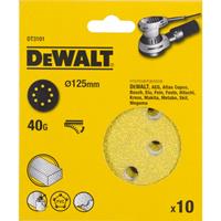 Schleifscheibe 125mm K40 10Stk - DEWALT