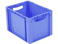 noname 1658179 Stapelbehälter Ergonomic lebensmittelgeeignet (L x B x H) 400 x 300 x 270mm Blau 1St.