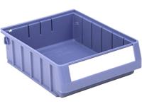 noname 134109 Regalkasten lebensmittelgeeignet (B x H x T) 234 x 90 x 300mm Blau 8St.
