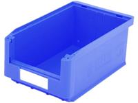 noname 383996 Sichtlagerkasten lebensmittelgeeignet (B x H x T) 210 x 145 x 350mm Blau 10St.