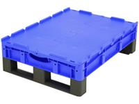 noname 1658729 Stapelbehälter lebensmittelgeeignet (L x B x H) 800 x 600 x 238mm Blau 1St.
