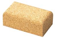 Wolfcraft Handschuurblok | Kurk | 123 x 67 x 35mm | 1 stuk - 2896000