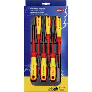 knipex VDE Schraubendreher-Set 6teilig Plus/Minus