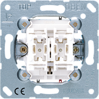 JUNG Jalousie-Wippschalter 250V 10AX Taster 1-polig 539 VU