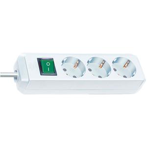 Extension Socket Eco-Line 3-Way 3.00 m White - Quality4All