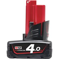 Milwaukee M12 B4 12V Li-ion accu - 4.0Ah