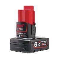 Milwaukee M12 B6 12V Li-ion accu - 6.0Ah