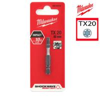 Milwaukee 4932352442 / 4932430876 Shockwave? Impact Duty Torx schroefbit TX20 - 50mm