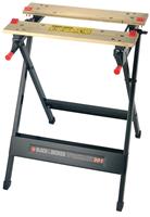 Black & Decker Workmate WM301, Werkbank, schwarz/braun - BLACK & DECKER