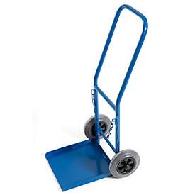 Propangasflaschenroller 50kg Traglast für 1 Flasche Ø300mm Luftbereifung - Rollcart