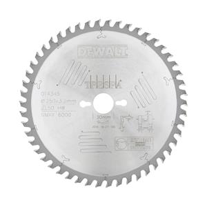 DeWALT - Kreissägeblatt für stationäre Sägen ø250 x 30mm 50HZ