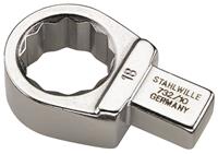 STAHLWILLE - Ring-Einsteckwerkzeug SW.7/16" Wkz.Aufn.9x12mm | 58621028