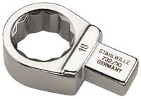 STAHLWILLE - Ring-Einsteckwerkzeug SW.7/8" Wkz.Aufn.9x12mm | 58621044